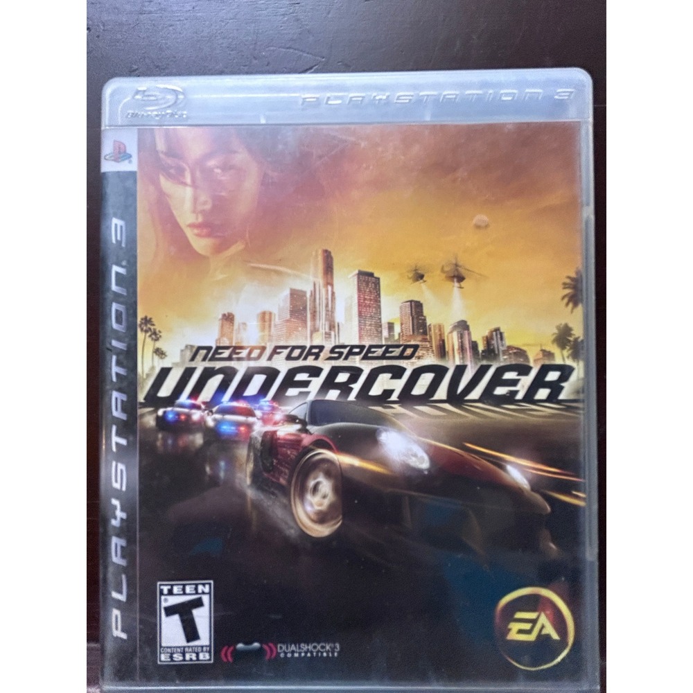 Need for Speed Undercover PS3 Sony PlayStation 3 EA Racing Game BLUS-30248 CIB